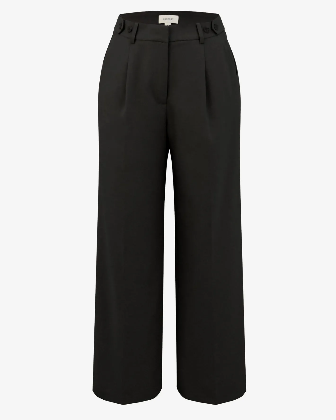 Forcast Abel Straight Leg Pants Black Outlet