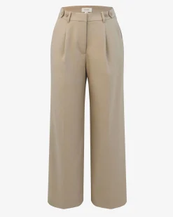 Forcast Abel Straight Leg Pants Oat
