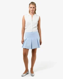Forcast Ace Pleated Skirt Pastel Blue Best