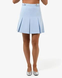 Forcast Ace Pleated Skirt Pastel Blue Best