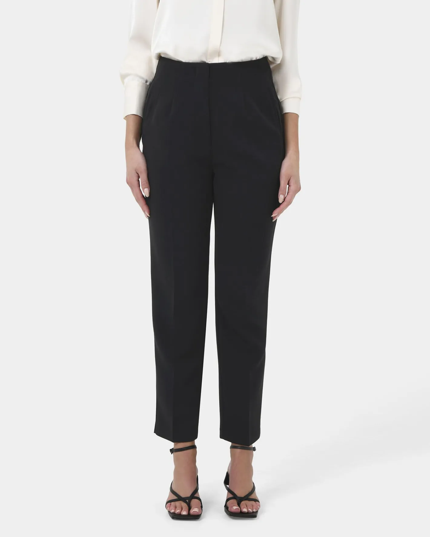 Forcast Ace Straight Leg Pants Black Online