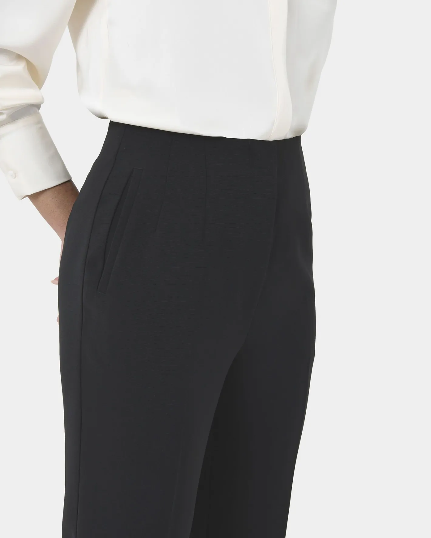 Forcast Ace Straight Leg Pants Black Online
