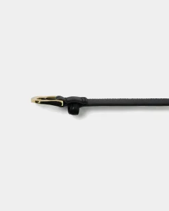 Forcast Alina Leather Belt Black Online
