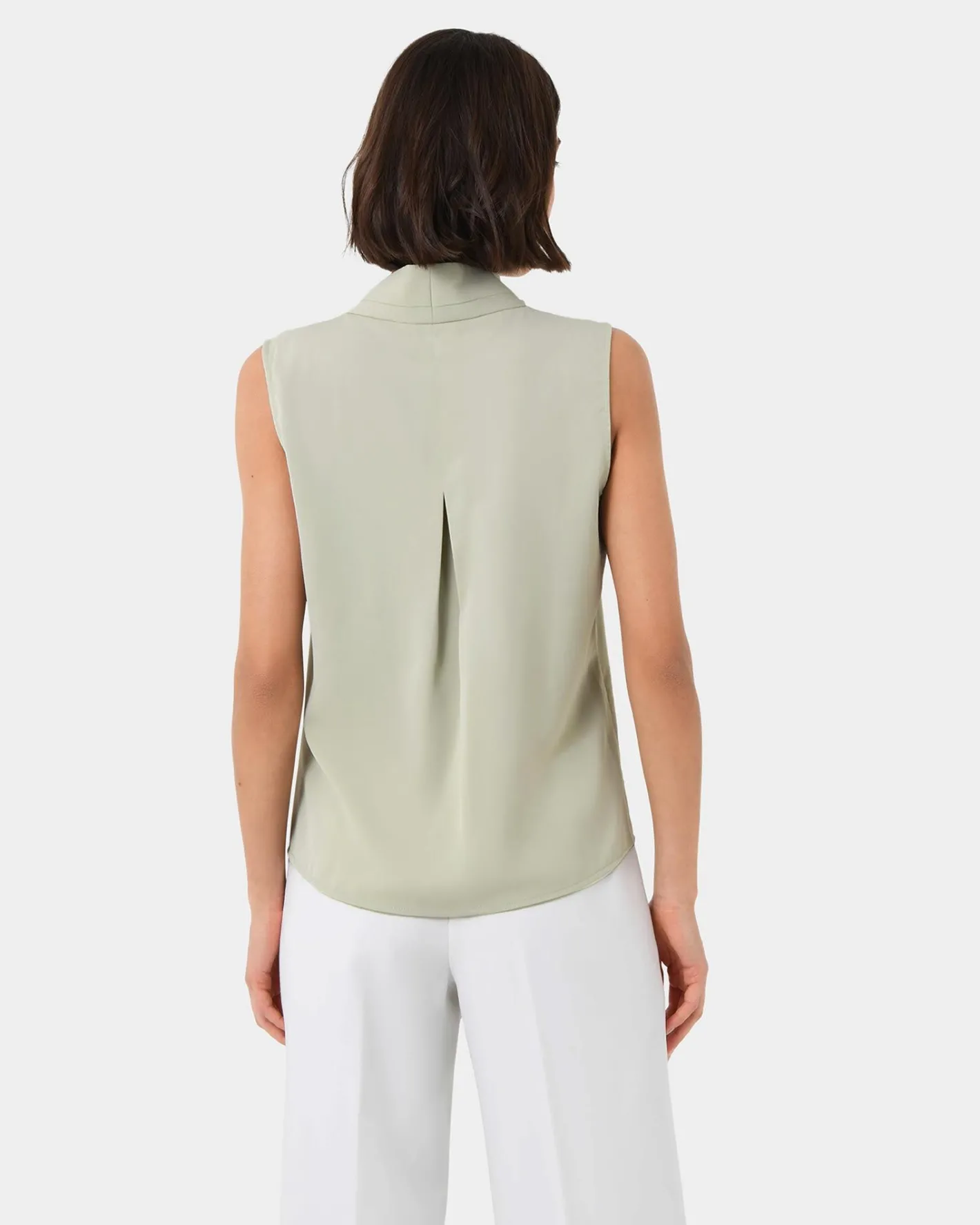 Forcast Alivia 2 V-neck Top Mint Best