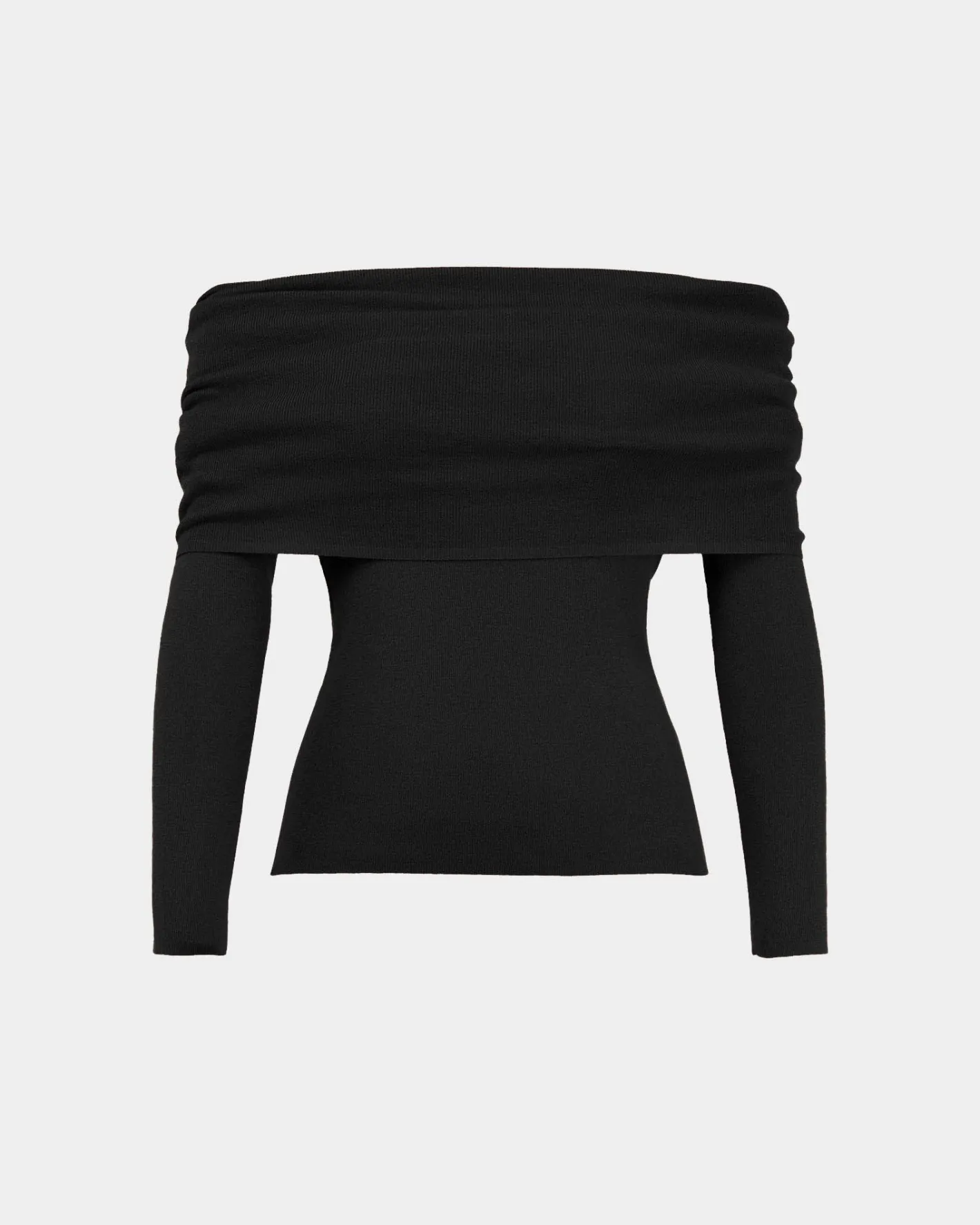 Forcast Ally Off Shoulder Knit Black Outlet