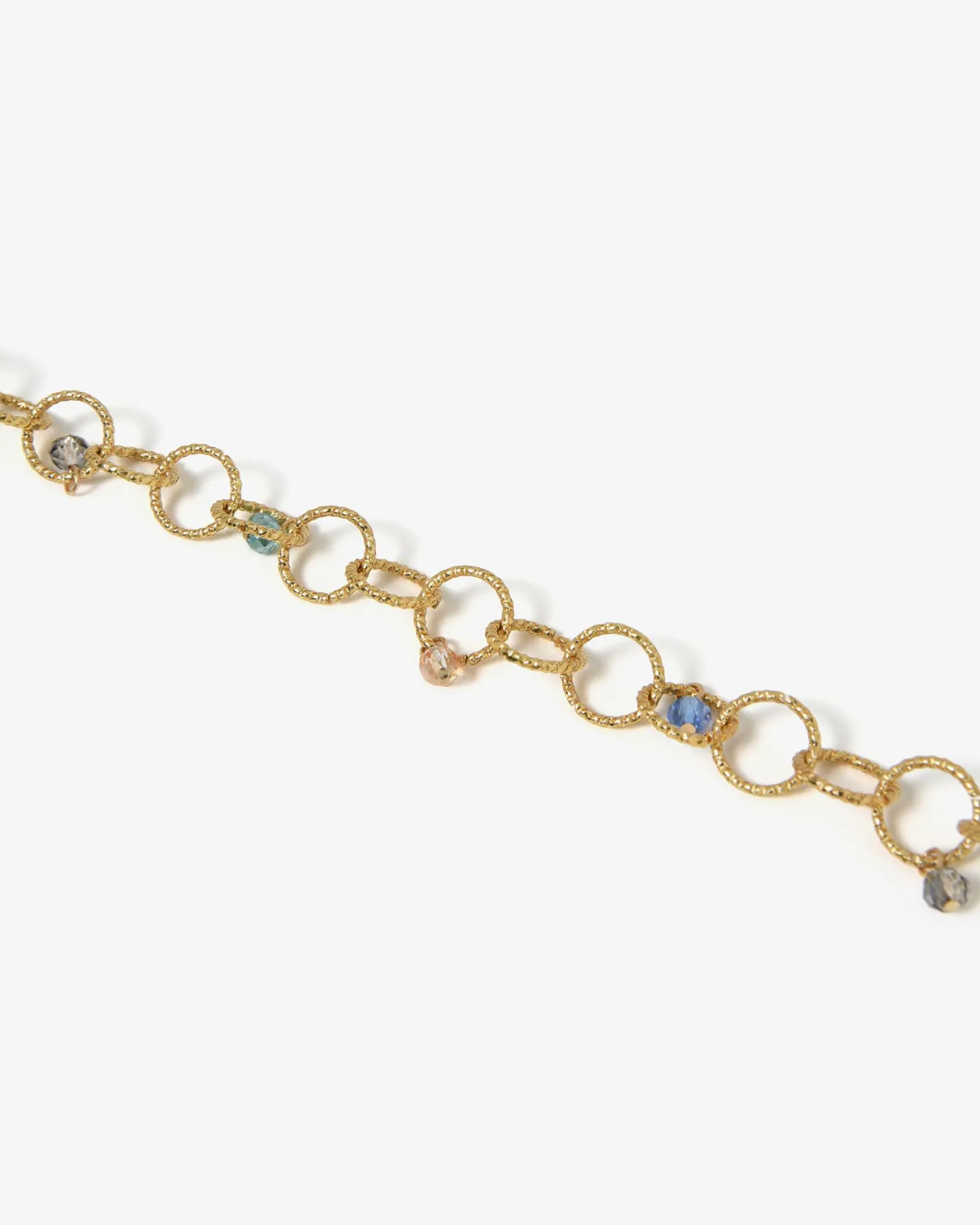Forcast Amaris Crystal Chain Necklace Gold Best