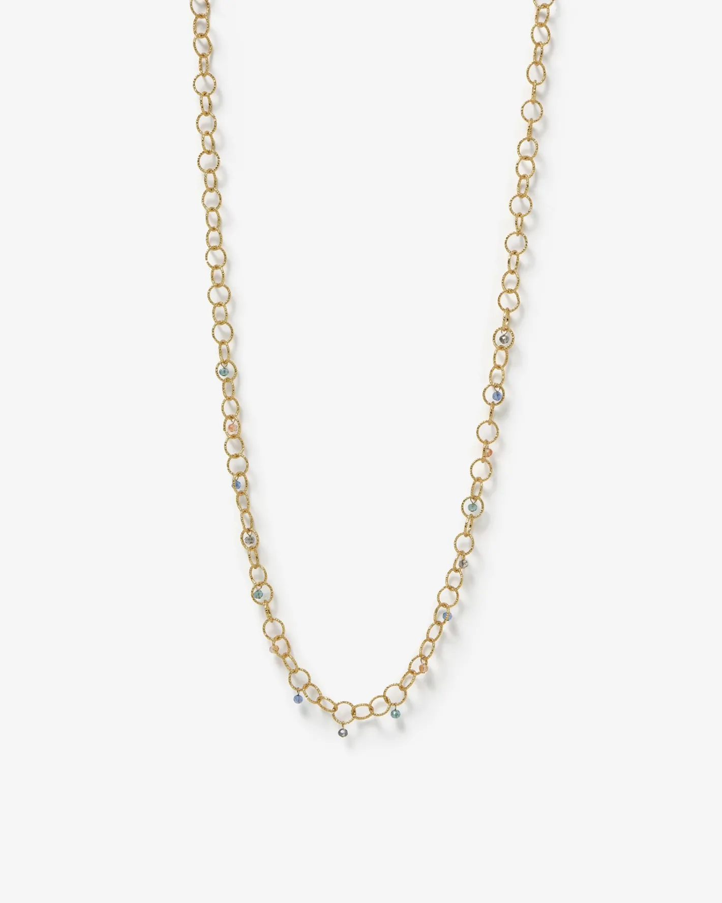 Forcast Amaris Crystal Chain Necklace Gold Best