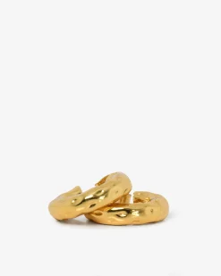 Forcast Amaris Hoop Earrings Gold Outlet