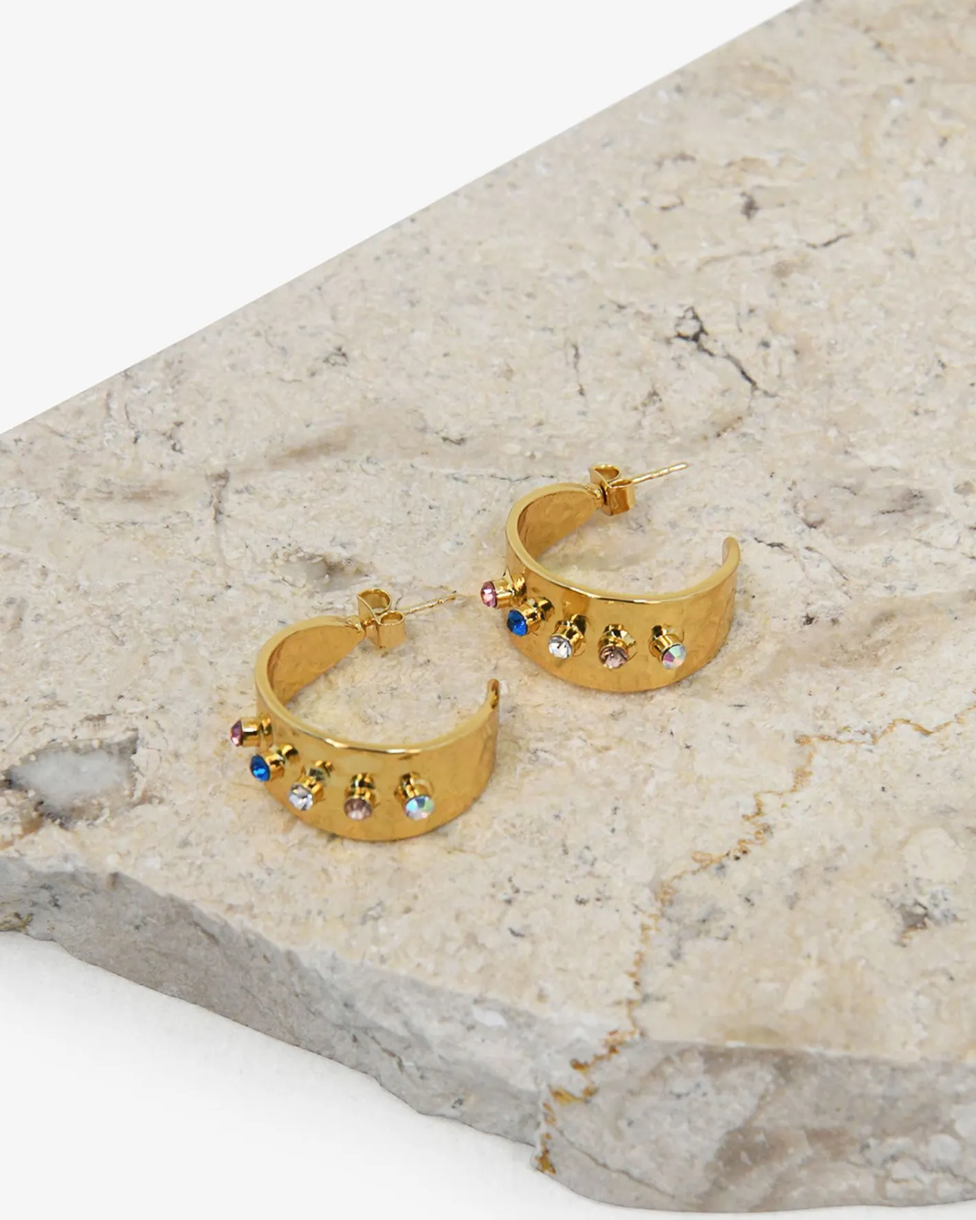 Forcast Amaris Hoop Earrings Gold Hot