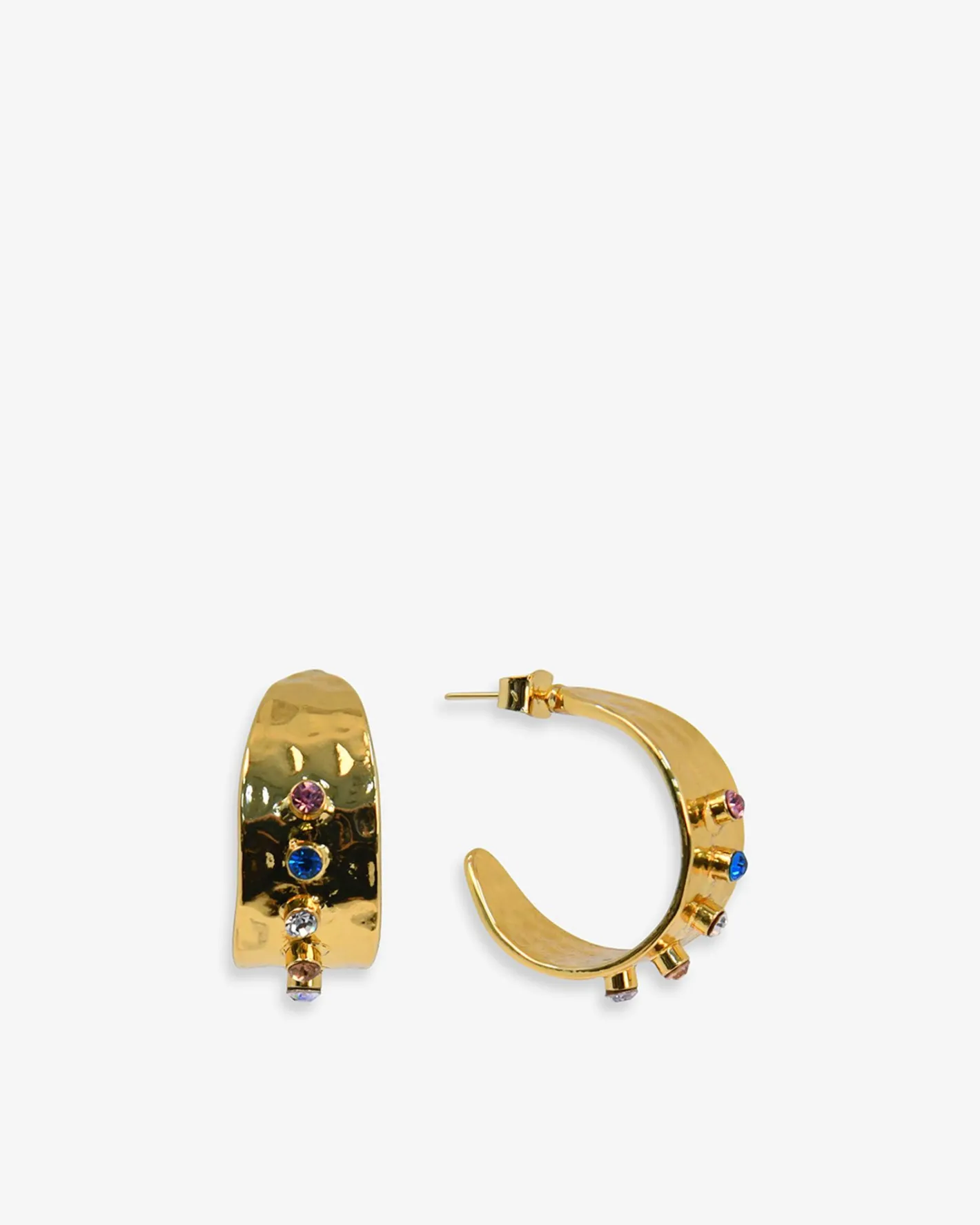 Forcast Amaris Hoop Earrings Gold Hot