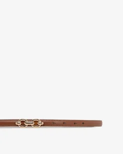 Forcast Amaris Leather Belt Tan Online