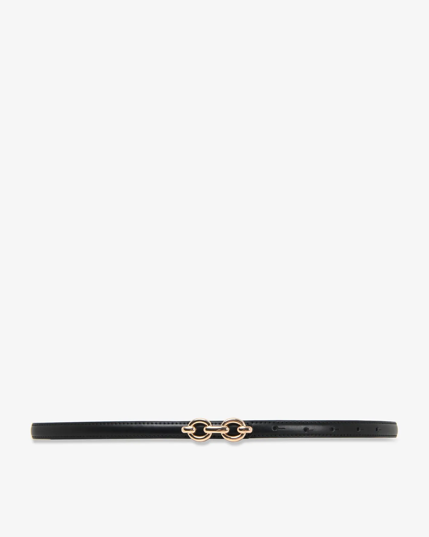 Forcast Amaris Leather Belt Black Hot