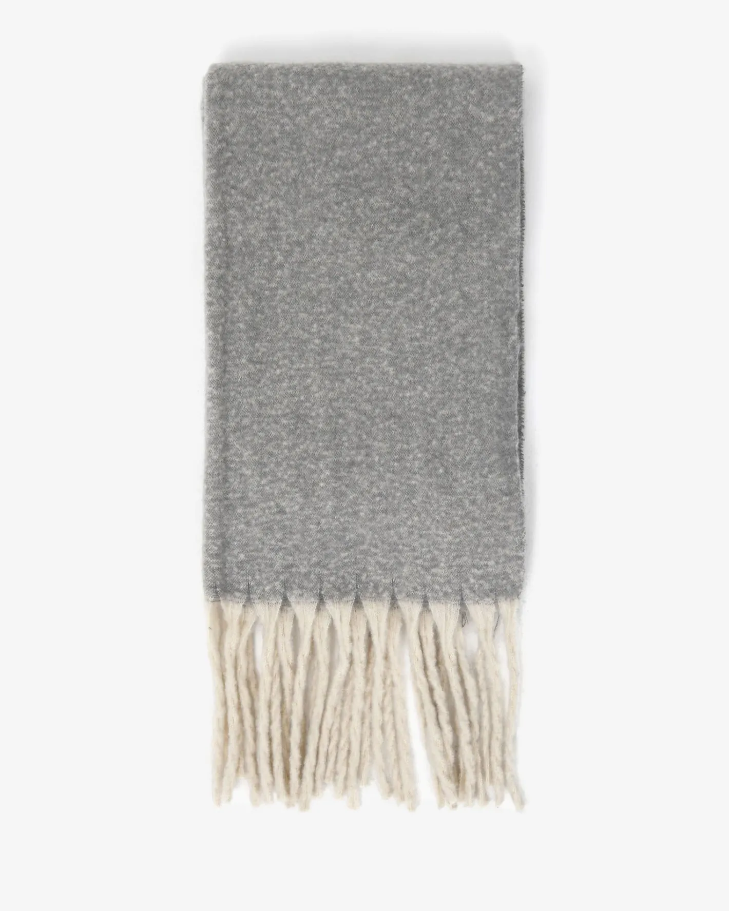 Forcast Ami Fringe Scarf Mid grey