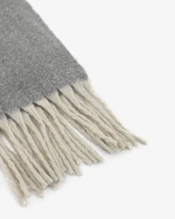 Forcast Ami Fringe Scarf Mid grey