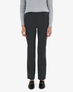 Forcast Annalee Classic Pants Grey New