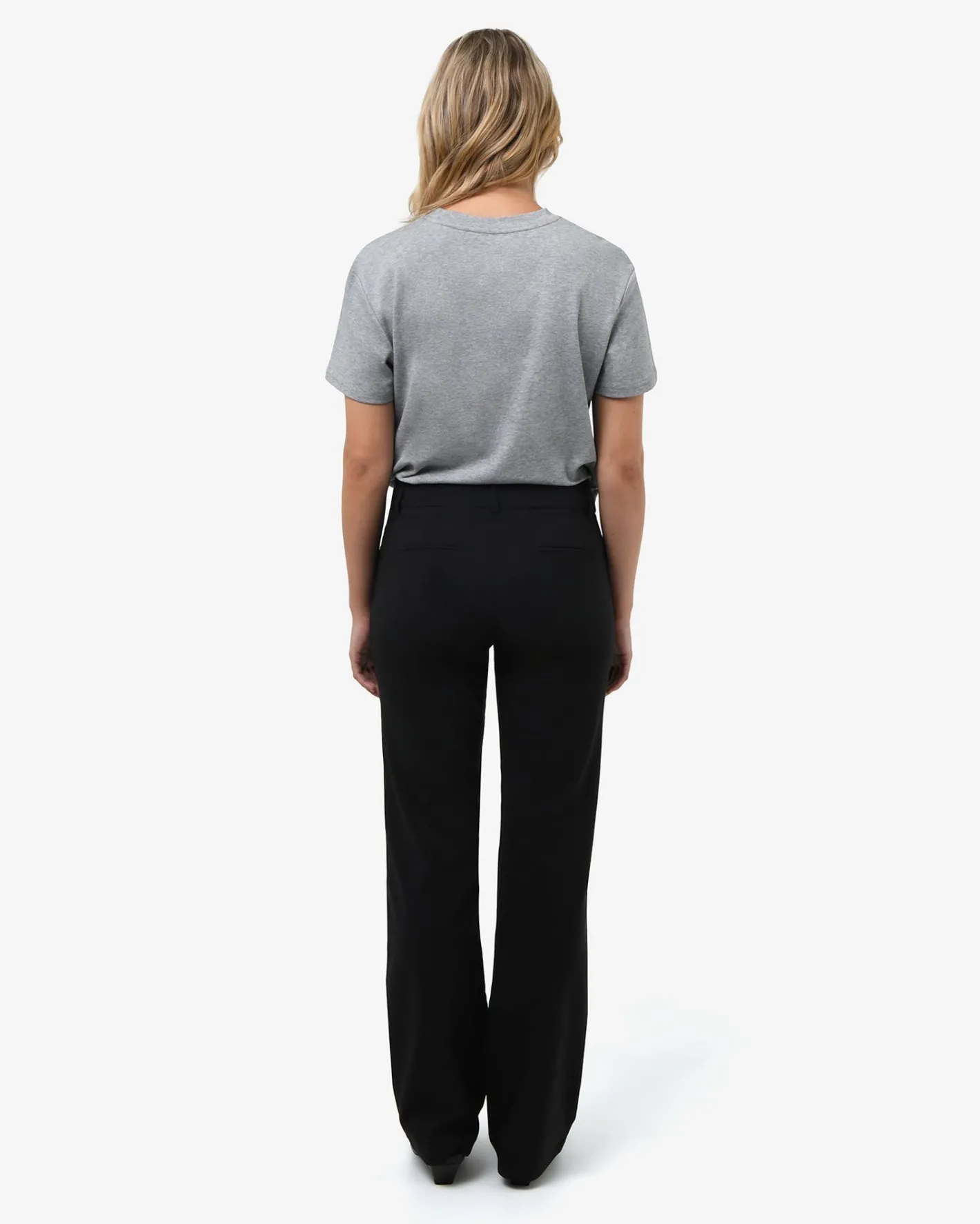 Forcast Annalee Classic Pants Black Clearance