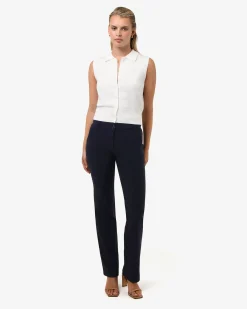 Forcast Annalee Classic Pants Navy Best
