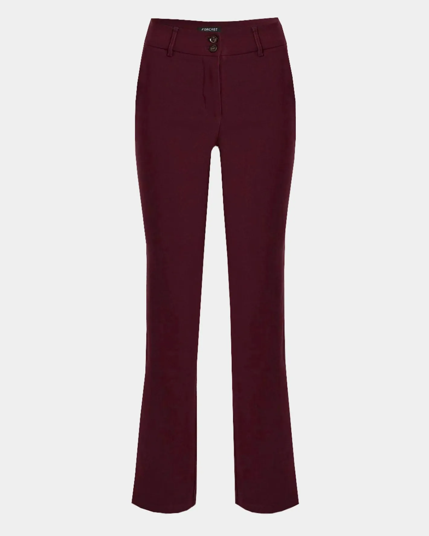 Forcast Annalee Classic Pants Maroon Hot