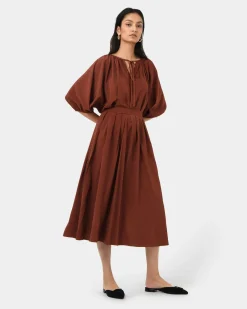 Forcast Annalia Dolman Sleeve Top Rooibos Tea Outlet