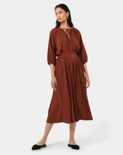 Forcast Annalia Dolman Sleeve Top Rooibos Tea Outlet