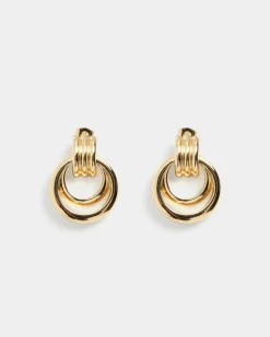 Forcast Anne 16k Plated Earrings Gold Best