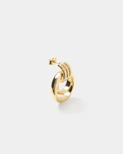 Forcast Anne 16k Plated Earrings Gold Best