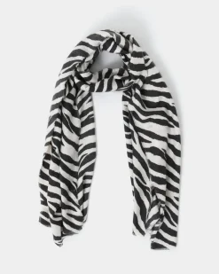 Forcast Ashly Scarf Black New