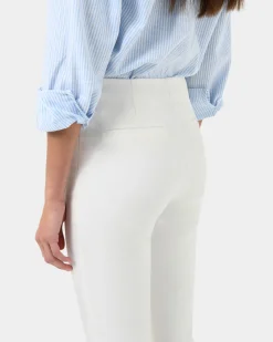 Forcast Astrid Flared Jeans Ivory New