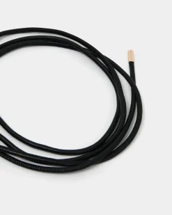 Forcast August Leather Rope Belt Black Sale