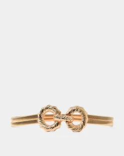 Forcast Avalon Stretch Metal Belt Gold Discount
