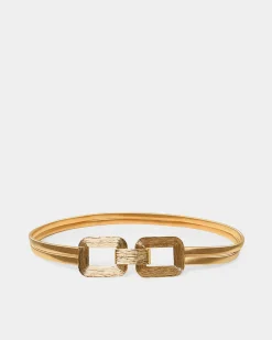 Forcast Averie 2 Stretch Metal Belt Gold Best