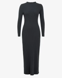 Forcast Bambi Knit Midi Dress Charcoal Best