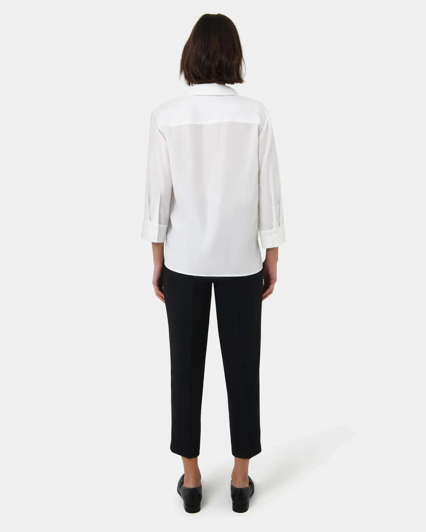 Forcast Bella 3/4 Sleeve Shirt Ivory Online