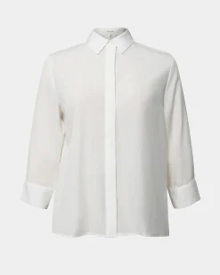 Forcast Bella 3/4 Sleeve Shirt Ivory Online