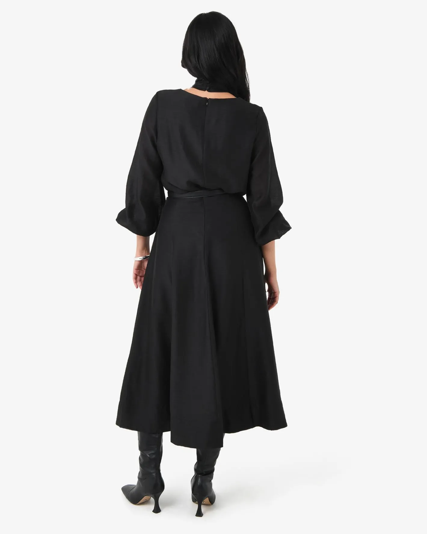Forcast Bellini Panel Maxi Skirt Black Sale