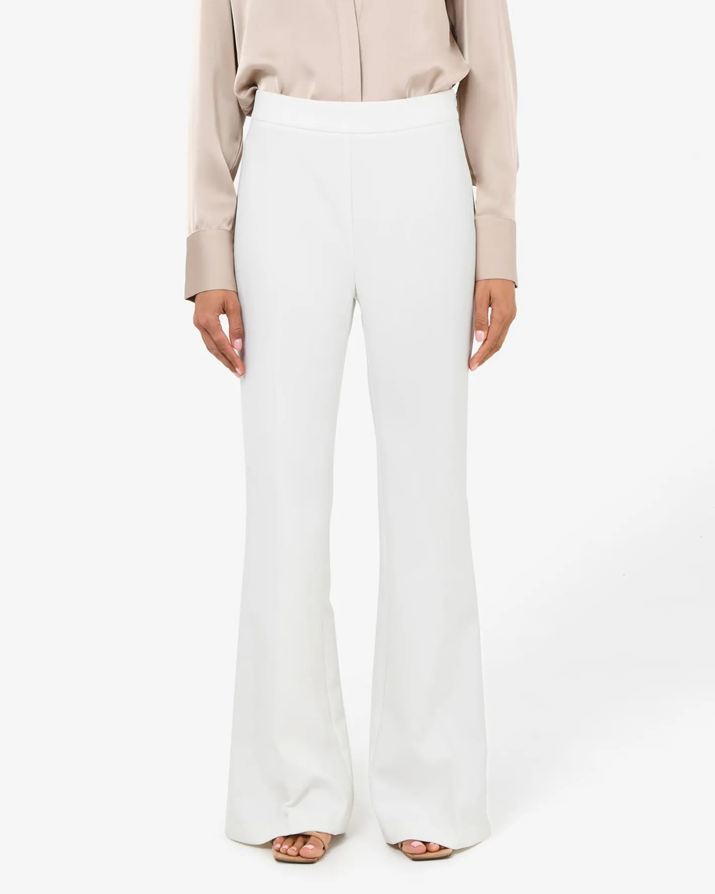 Forcast Belmore Crepe Flared Pants Snow