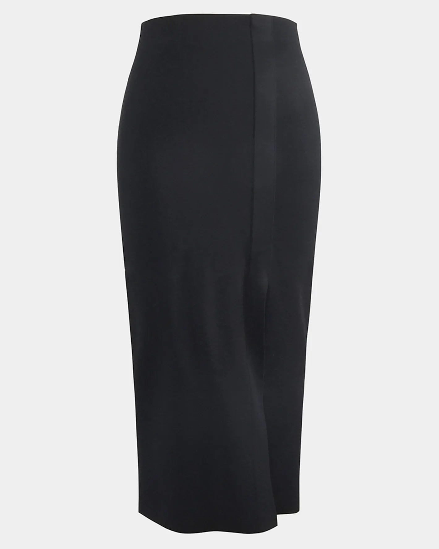 Forcast Betty Knit Split Skirt Black Hot