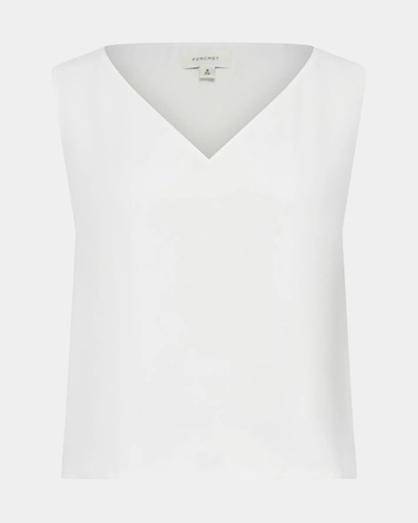 Forcast Blair V-neck Crop Top Ivory Best