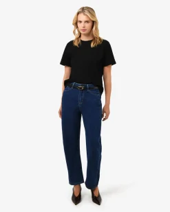 Forcast Bondi Barrel Leg Jeans Classic Blue Hot