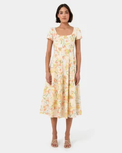 Forcast Brielle Floral Dress Spring Floral Online