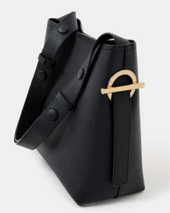 Forcast Brighton Leather Bag Black Sale