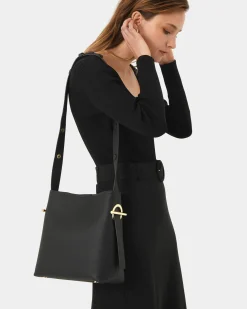 Forcast Brighton Leather Bag Black Sale