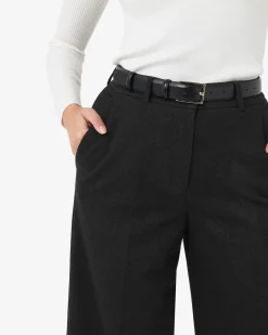 Forcast Brighton Wide Leg Culottes Charcoal Outlet