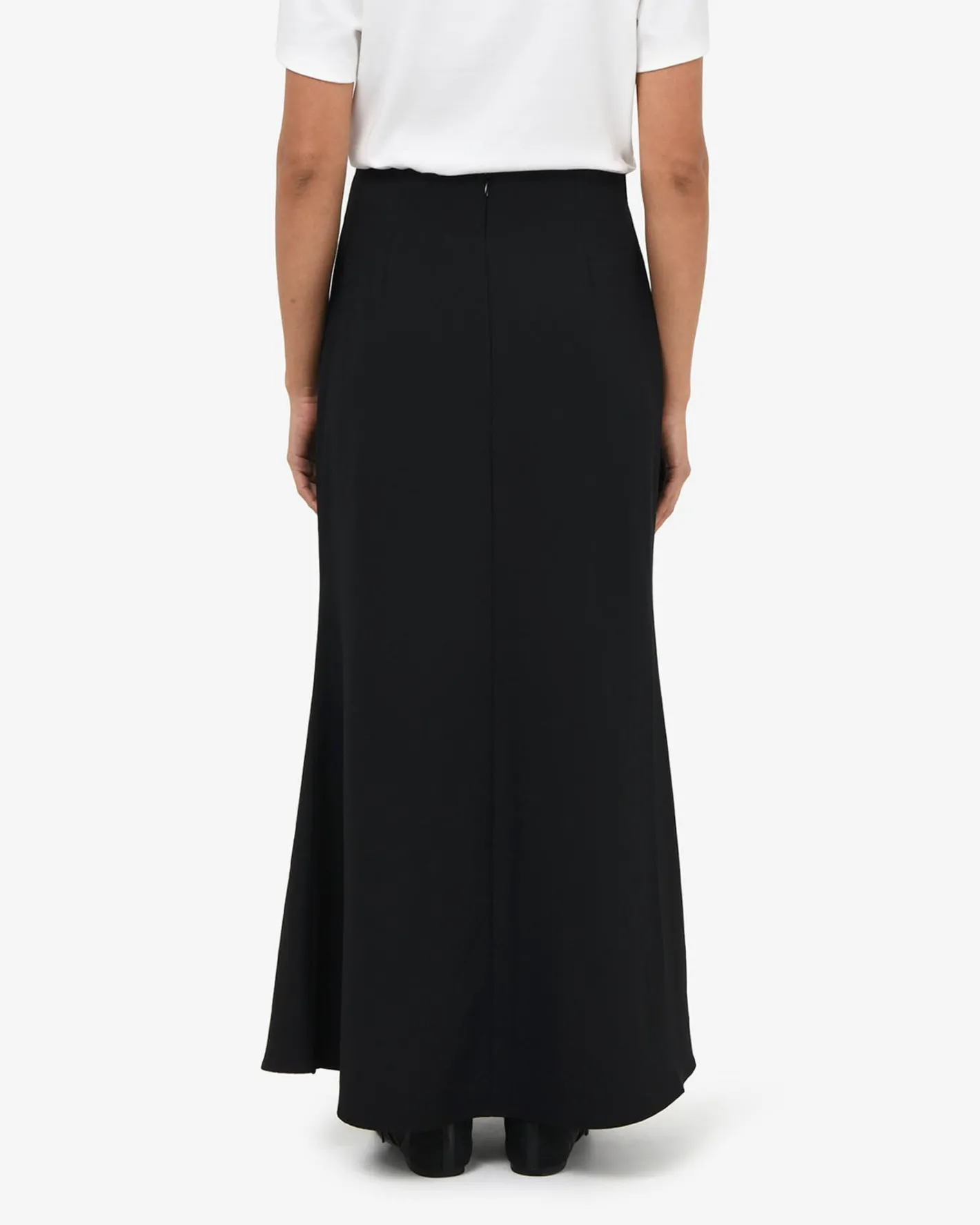 Forcast Caris Flared Maxi Skirt Black Online