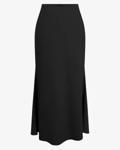 Forcast Caris Flared Maxi Skirt Black Online