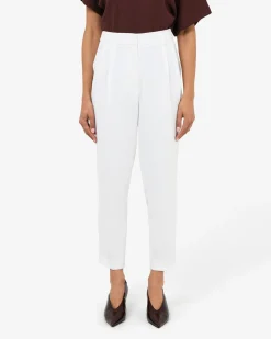 Forcast Carter 2 Slim Pants Ivory Clearance