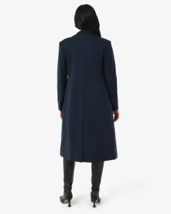 Forcast Cassandra Tailored Coat Navy Online