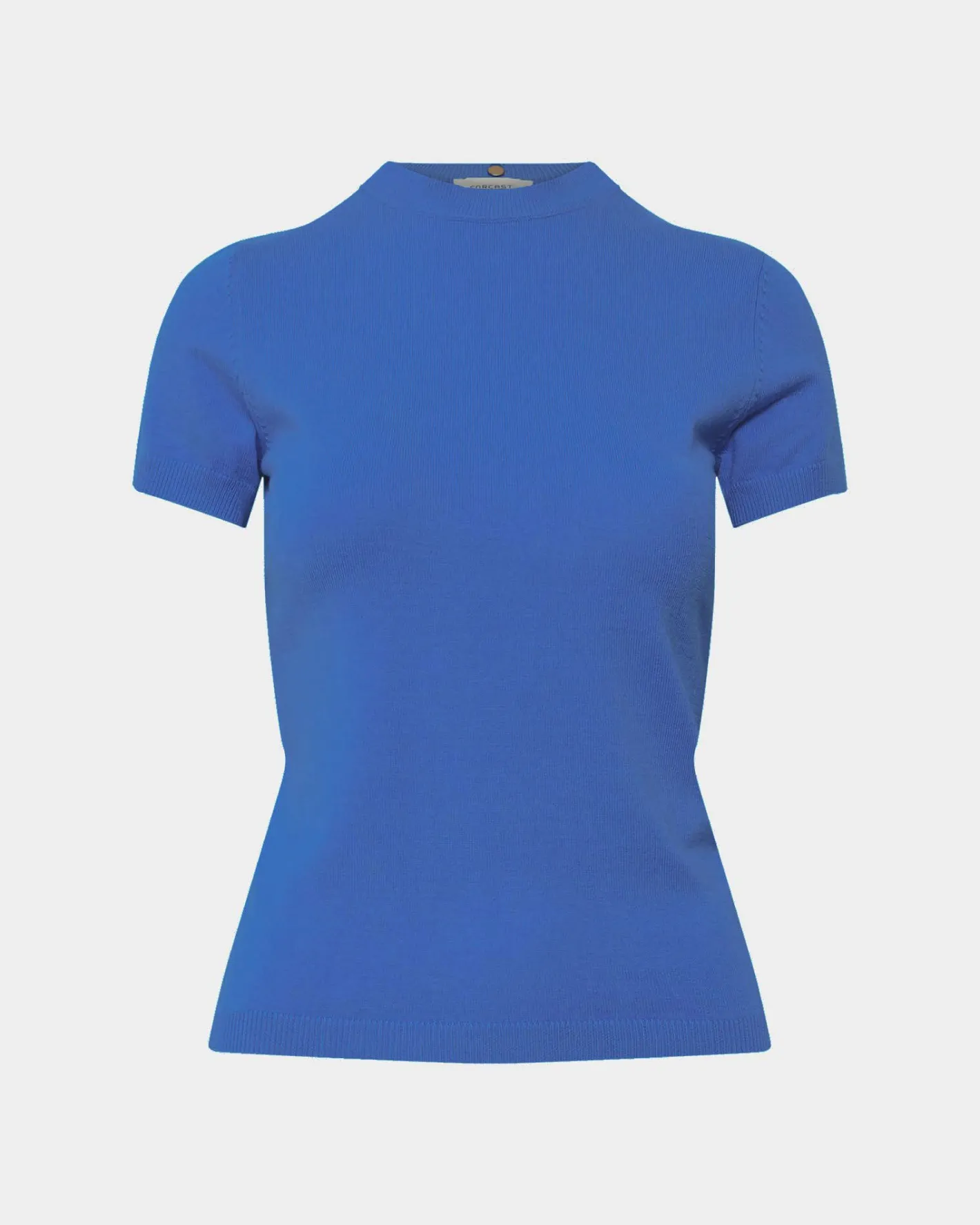 Forcast Catherine Short Sleeve Knit Cobalt