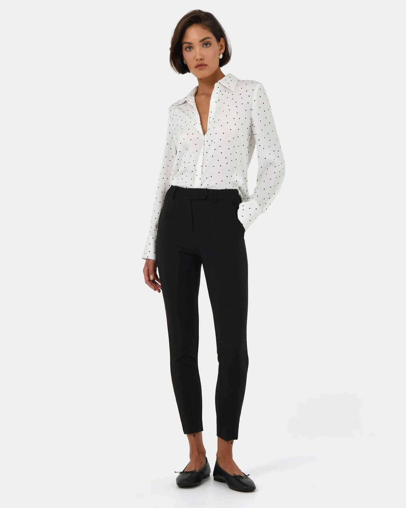 Forcast Charlie Pants Black Best