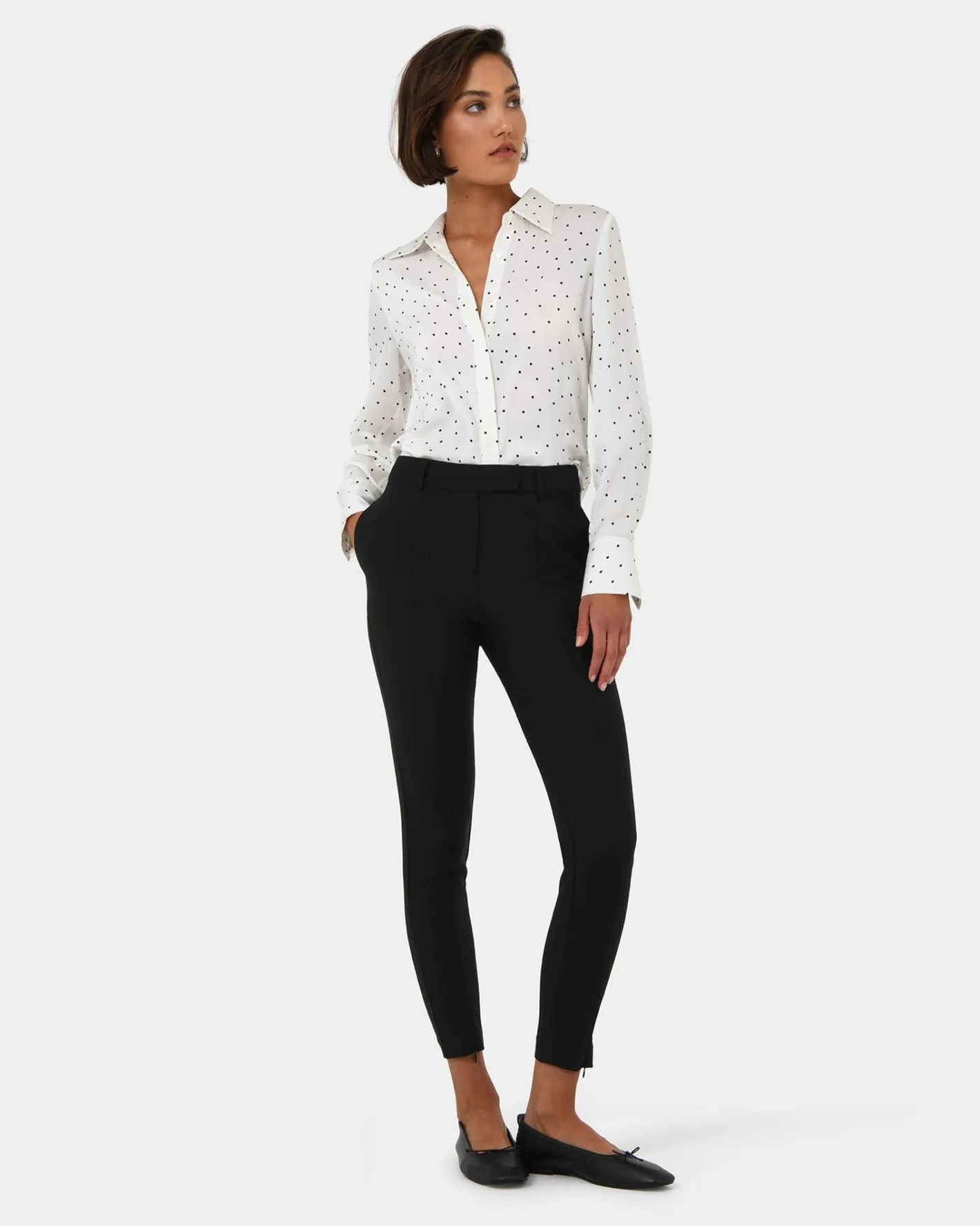 Forcast Charlie Pants Black Best